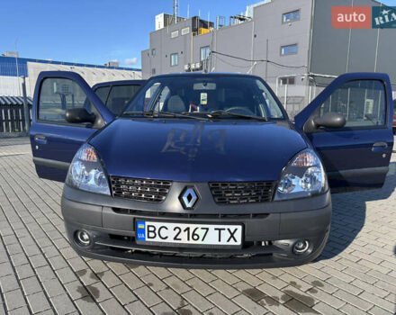 Синий Рено Клио, объемом двигателя 1.4 л и пробегом 272 тыс. км за 2700 $, фото 1 на Automoto.ua