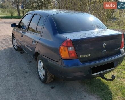 Синий Рено Клио, объемом двигателя 1.4 л и пробегом 300 тыс. км за 1900 $, фото 1 на Automoto.ua
