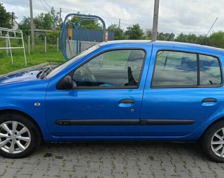 Синій Рено Кліо, об'ємом двигуна 1.4 л та пробігом 278 тис. км за 3300 $, фото 1 на Automoto.ua