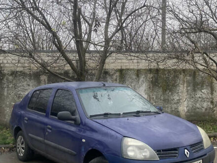 Синий Рено Клио, объемом двигателя 1.4 л и пробегом 420 тыс. км за 1850 $, фото 1 на Automoto.ua