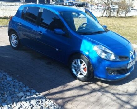 Синий Рено Клио, объемом двигателя 1.4 л и пробегом 226 тыс. км за 5600 $, фото 1 на Automoto.ua