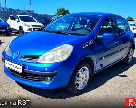 Синий Рено Клио, объемом двигателя 1.4 л и пробегом 235 тыс. км за 3400 $, фото 1 на Automoto.ua