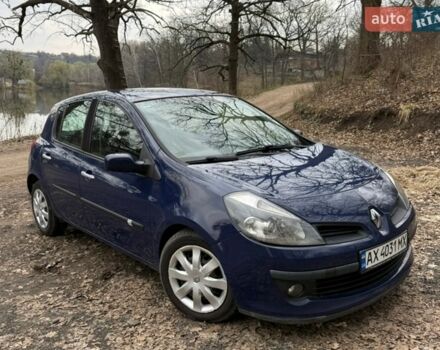 Синий Рено Клио, объемом двигателя 1.6 л и пробегом 133 тыс. км за 6500 $, фото 1 на Automoto.ua