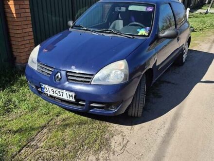 Рено Кліо 2007 у Миргороде на Automoto.ua Синій Рено Кліо, об'ємом двигуна 1.15 л та пробігом 239 тис. км за 3500 $, фото 1 на Automoto.ua