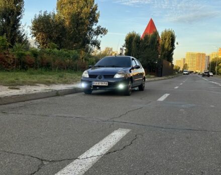 Синий Рено Клио, объемом двигателя 1.4 л и пробегом 2 тыс. км за 3000 $, фото 1 на Automoto.ua