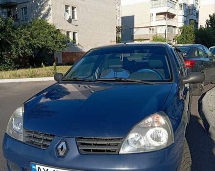 Синий Рено Клио, объемом двигателя 1.39 л и пробегом 140 тыс. км за 3500 $, фото 1 на Automoto.ua