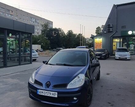 Синий Рено Клио, объемом двигателя 1.15 л и пробегом 212 тыс. км за 4200 $, фото 1 на Automoto.ua