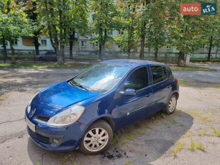 Рено Кліо 2008 у Харкові на Automoto.ua Синій Рено Кліо, об'ємом двигуна 1.39 л та пробігом 115 тис. км за 3999 $, фото 1 на Automoto.ua