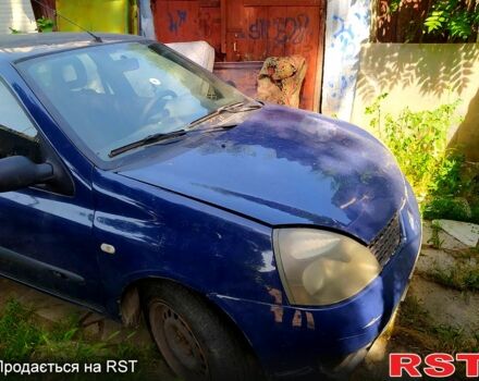 Синий Рено Клио, объемом двигателя 1.4 л и пробегом 355 тыс. км за 2800 $, фото 1 на Automoto.ua
