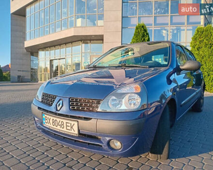 Синий Рено Клио, объемом двигателя 1.2 л и пробегом 299 тыс. км за 2950 $, фото 1 на Automoto.ua