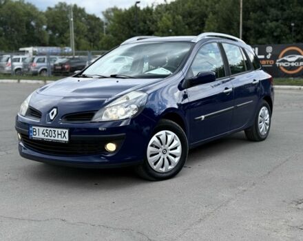 Синій Рено Кліо, об'ємом двигуна 1.1 л та пробігом 220 тис. км за 4900 $, фото 1 на Automoto.ua