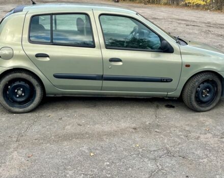 Зелений Рено Кліо, об'ємом двигуна 1.4 л та пробігом 199 тис. км за 4000 $, фото 6 на Automoto.ua