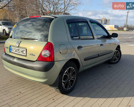 Зелений Рено Кліо, об'ємом двигуна 1.39 л та пробігом 156 тис. км за 3950 $, фото 7 на Automoto.ua