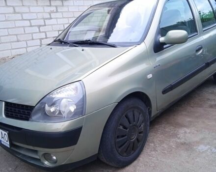 Рено Клио 2003 в Днепре (Днепропетровске) на Automoto.ua Зеленый Рено Клио, объемом двигателя 1.1 л и пробегом 209 тыс. км за 2400 $, фото 1 на Automoto.ua