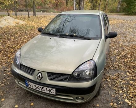 Рено Клио 2003 в Сумах на Automoto.ua Зеленый Рено Клио, объемом двигателя 1.4 л и пробегом 156 тыс. км за 4100 $, фото 1 на Automoto.ua