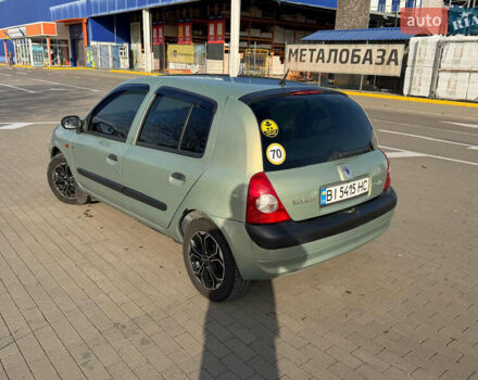 Зелений Рено Кліо, об'ємом двигуна 1.39 л та пробігом 156 тис. км за 3950 $, фото 4 на Automoto.ua