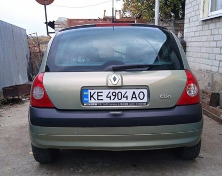 Рено Клио 2003 в Днепре (Днепропетровске) на Automoto.ua Зеленый Рено Клио, объемом двигателя 1.1 л и пробегом 209 тыс. км за 2400 $, фото 3 на Automoto.ua
