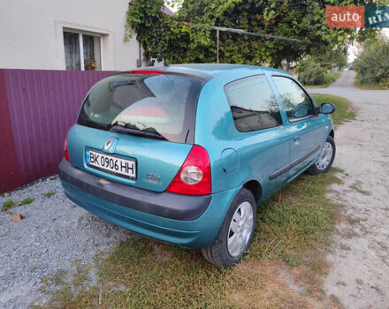 Зеленый Рено Клио, объемом двигателя 1.15 л и пробегом 150 тыс. км за 3999 $, фото 13 на Automoto.ua