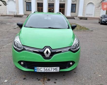 Зеленый Рено Клио, объемом двигателя 1.46 л и пробегом 250 тыс. км за 6750 $, фото 2 на Automoto.ua