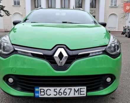 Зеленый Рено Клио, объемом двигателя 1.46 л и пробегом 250 тыс. км за 6750 $, фото 1 на Automoto.ua