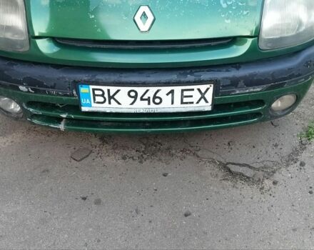 Зеленый Рено Клио, объемом двигателя 1.2 л и пробегом 191 тыс. км за 2800 $, фото 1 на Automoto.ua