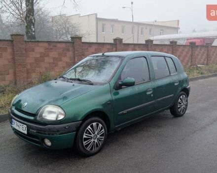 Зеленый Рено Клио, объемом двигателя 1.15 л и пробегом 187 тыс. км за 2500 $, фото 1 на Automoto.ua