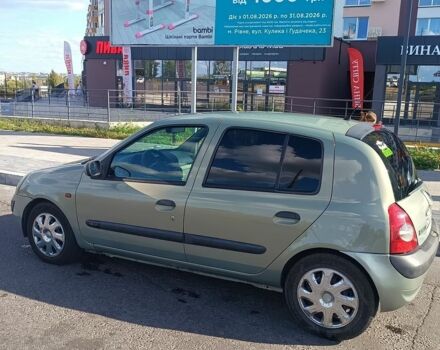 Зелений Рено Кліо, об'ємом двигуна 1.39 л та пробігом 141 тис. км за 3700 $, фото 1 на Automoto.ua