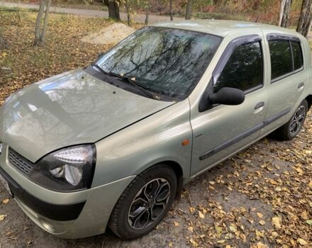Зеленый Рено Клио, объемом двигателя 1.4 л и пробегом 156 тыс. км за 4100 $, фото 1 на Automoto.ua