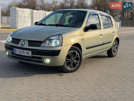 Зелений Рено Кліо, об'ємом двигуна 1.39 л та пробігом 156 тис. км за 3950 $, фото 1 на Automoto.ua