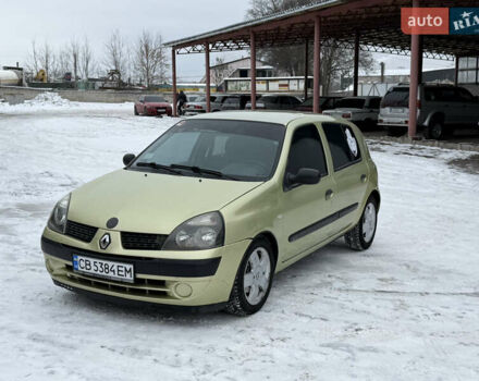 Зелений Рено Кліо, об'ємом двигуна 1.4 л та пробігом 118 тис. км за 3250 $, фото 1 на Automoto.ua