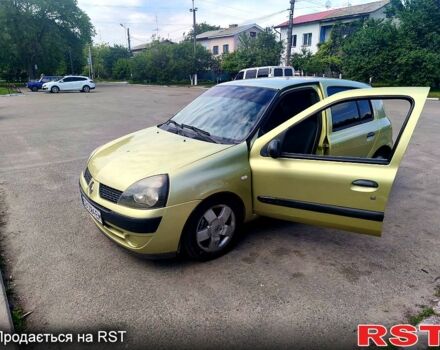 Зеленый Рено Клио, объемом двигателя 1.4 л и пробегом 174 тыс. км за 2300 $, фото 1 на Automoto.ua