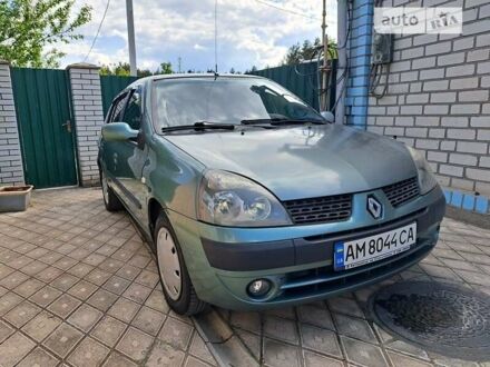 Рено Кліо 2005 у Житомирі на Automoto.ua Зелений Рено Кліо, об'ємом двигуна 1.4 л та пробігом 230 тис. км за 3400 $, фото 1 на Automoto.ua
