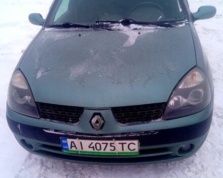 Зеленый Рено Клио, объемом двигателя 1.4 л и пробегом 200 тыс. км за 3300 $, фото 1 на Automoto.ua