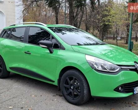 Зеленый Рено Клио, объемом двигателя 1.46 л и пробегом 250 тыс. км за 6750 $, фото 1 на Automoto.ua