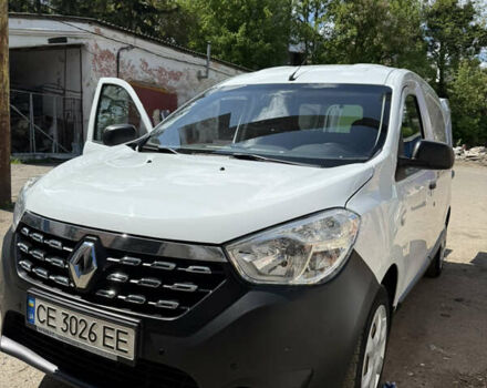 Белый Рено Dokker, объемом двигателя 1.6 л и пробегом 116 тыс. км за 8500 $, фото 1 на Automoto.ua