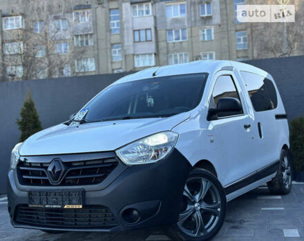 Білий Рено Dokker, об'ємом двигуна 1.46 л та пробігом 230 тис. км за 7990 $, фото 1 на Automoto.ua