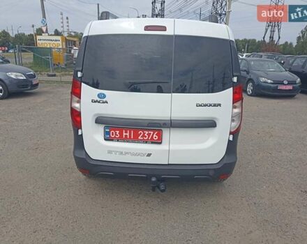 Білий Рено Dokker, об'ємом двигуна 1.5 л та пробігом 237 тис. км за 9700 $, фото 7 на Automoto.ua
