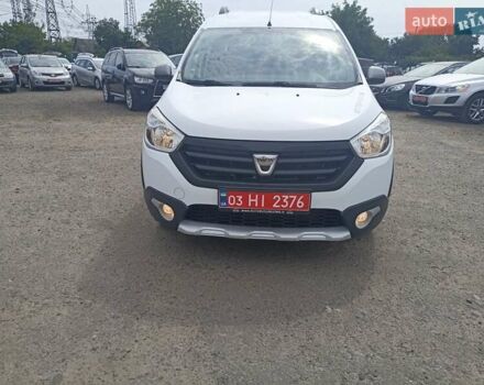 Білий Рено Dokker, об'ємом двигуна 1.5 л та пробігом 237 тис. км за 9700 $, фото 1 на Automoto.ua