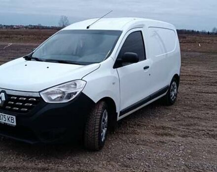 Белый Рено Dokker, объемом двигателя 1.5 л и пробегом 198 тыс. км за 9000 $, фото 3 на Automoto.ua