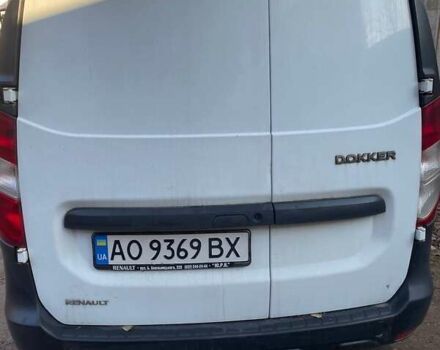 Белый Рено Dokker, объемом двигателя 1.6 л и пробегом 193 тыс. км за 7500 $, фото 23 на Automoto.ua