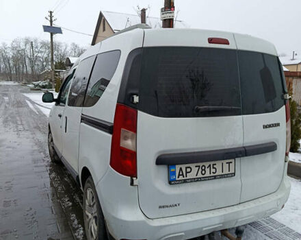 Білий Рено Dokker, об'ємом двигуна 1.46 л та пробігом 206 тис. км за 10000 $, фото 4 на Automoto.ua