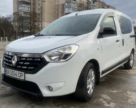 Білий Рено Dokker, об'ємом двигуна 1.46 л та пробігом 234 тис. км за 9600 $, фото 11 на Automoto.ua