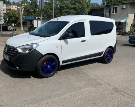 Белый Рено Dokker, объемом двигателя 1.46 л и пробегом 47 тыс. км за 11600 $, фото 6 на Automoto.ua