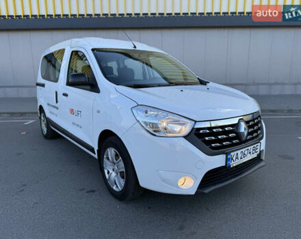 Белый Рено Dokker, объемом двигателя 1.5 л и пробегом 156 тыс. км за 12900 $, фото 1 на Automoto.ua