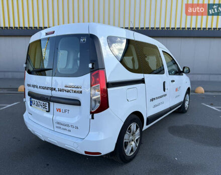 Белый Рено Dokker, объемом двигателя 1.5 л и пробегом 156 тыс. км за 12900 $, фото 11 на Automoto.ua
