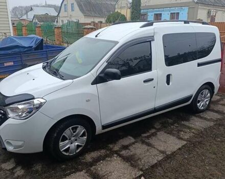 Белый Рено Dokker, объемом двигателя 1.5 л и пробегом 81 тыс. км за 13000 $, фото 1 на Automoto.ua