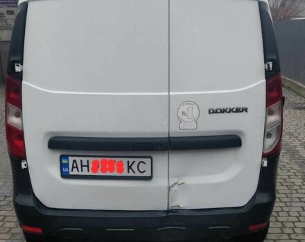 Белый Рено Dokker, объемом двигателя 1.5 л и пробегом 233 тыс. км за 6400 $, фото 2 на Automoto.ua