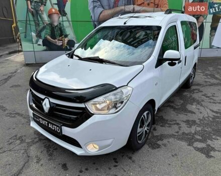 Белый Рено Dokker, объемом двигателя 1.5 л и пробегом 127 тыс. км за 7800 $, фото 1 на Automoto.ua