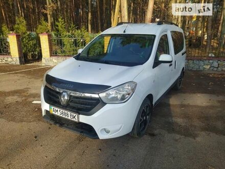 Рено Dokker 2013 у Романове на Automoto.ua Білий Рено Dokker, об'ємом двигуна 1.5 л та пробігом 122 тис. км за 8700 $, фото 1 на Automoto.ua