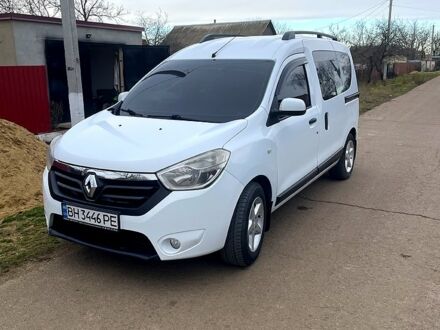 Рено Dokker 2013 в Одессе на Automoto.ua Белый Рено Dokker, объемом двигателя 1.5 л и пробегом 320 тыс. км за 8000 $, фото 1 на Automoto.ua